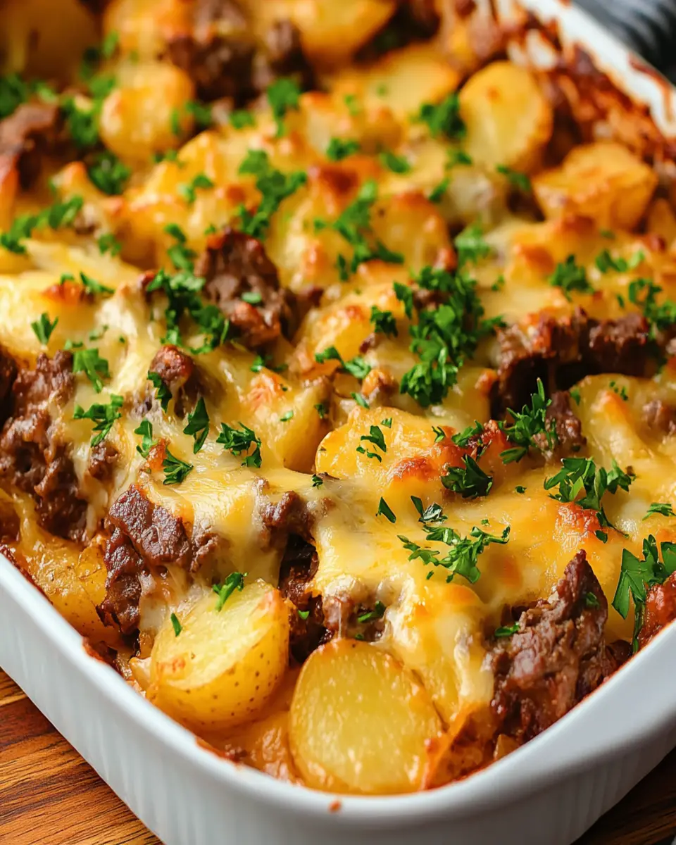 Hearty Beef and Potato Casserole First Image First Image