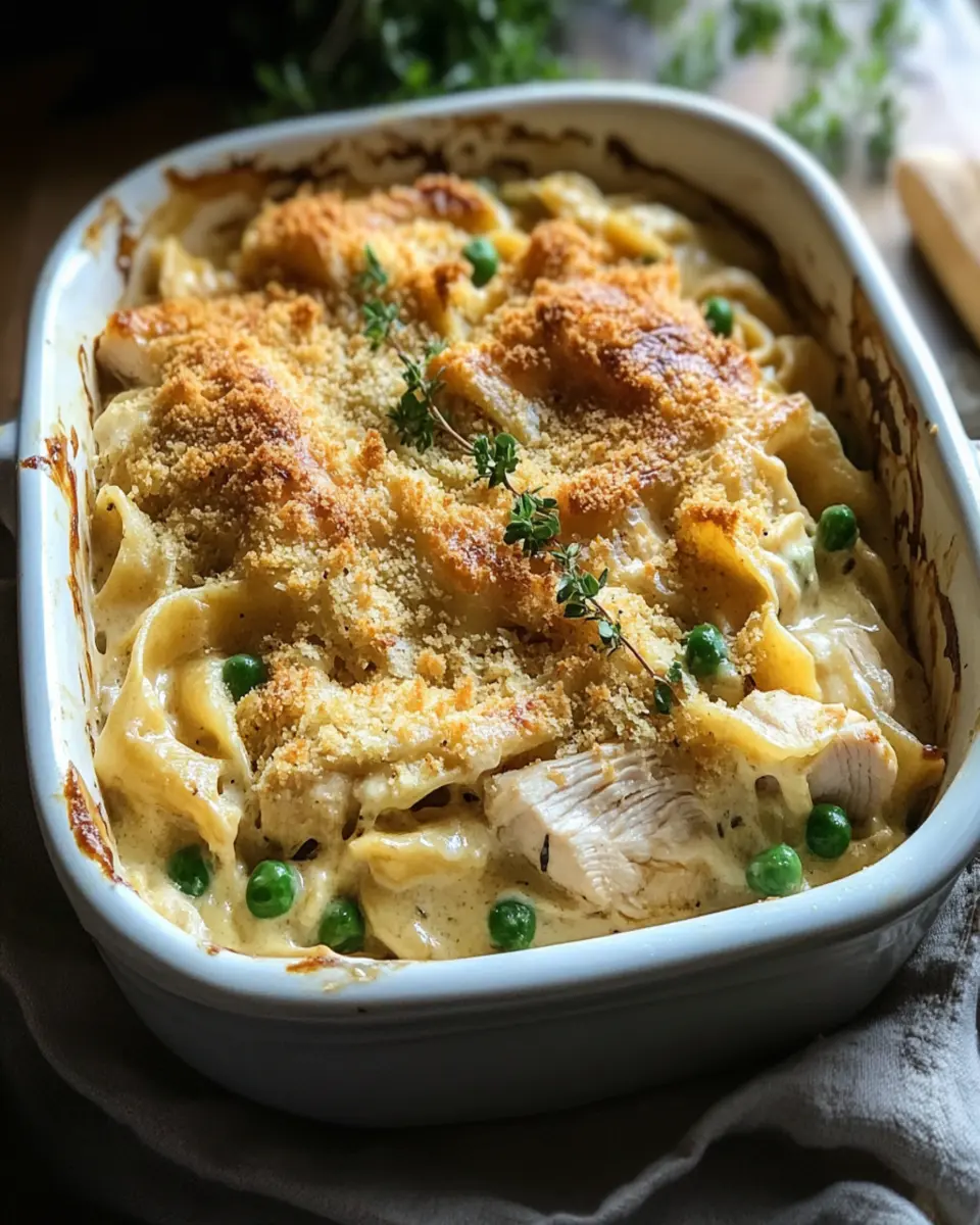 Classic Chicken Noodle Casserole First Image First Image