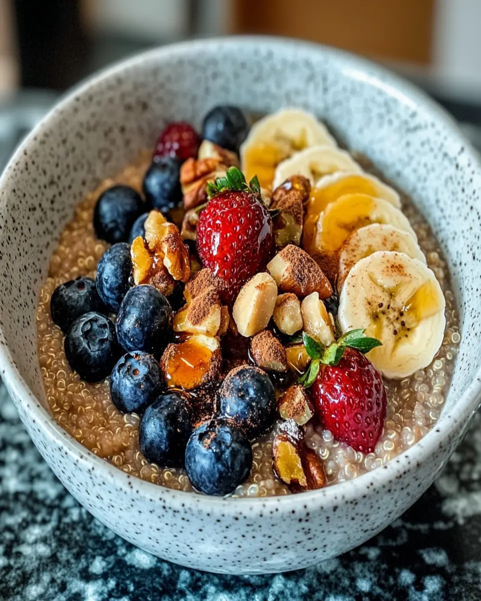 Peruvian Quinoa Porridge with Amaranth First Image First Image