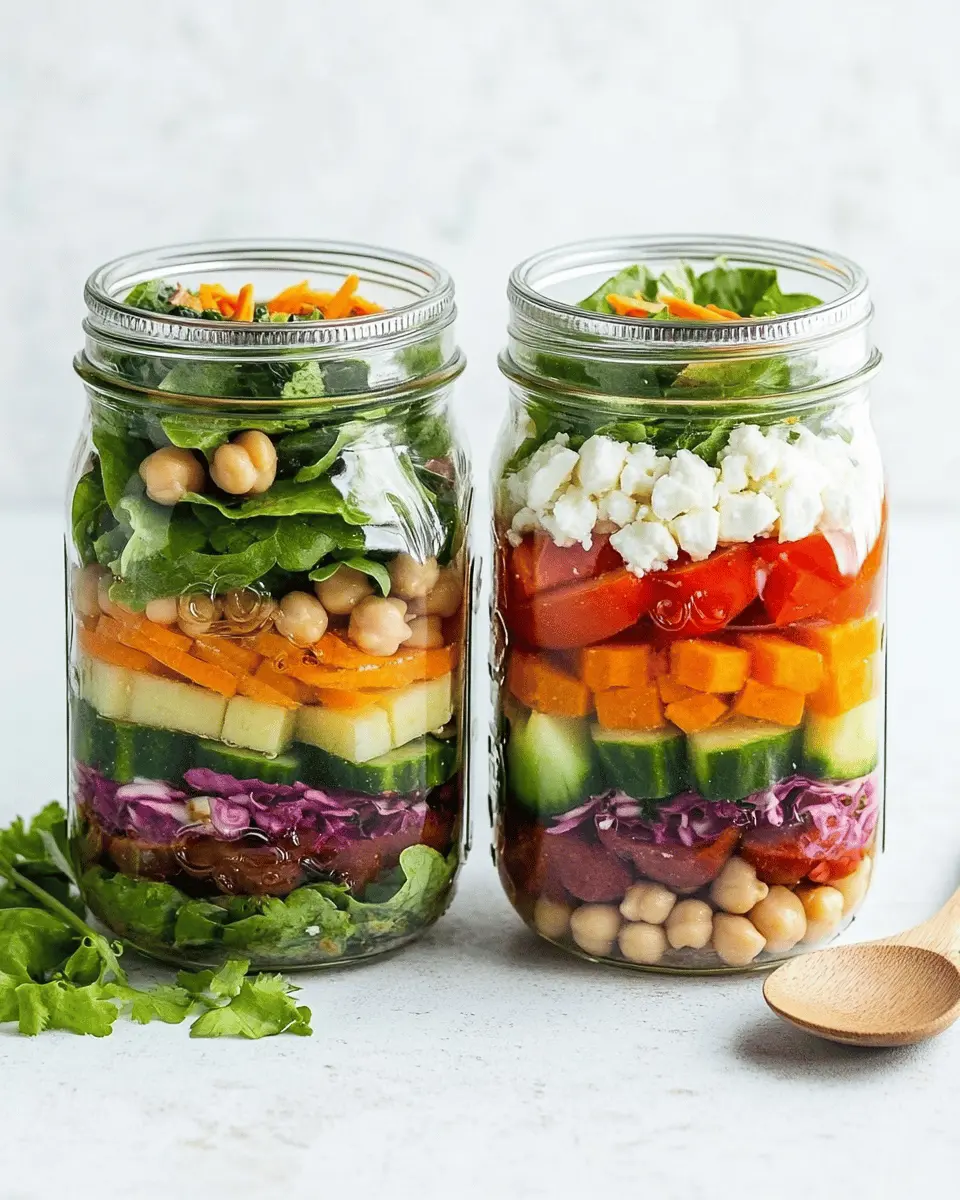 How to Make Mason Jar Salads + 5 Recipes First Image First Image