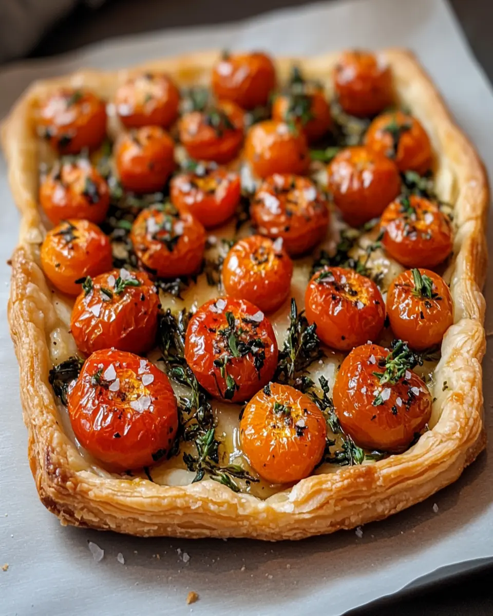 Delicious and Easy Mini Tomato Tart First Image First Image