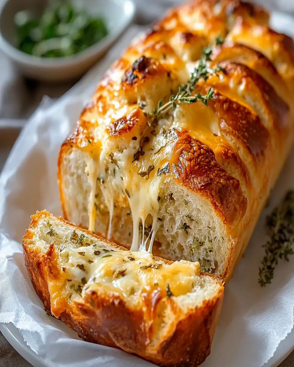 Savory Herb and Cheese Bread First Image First Image