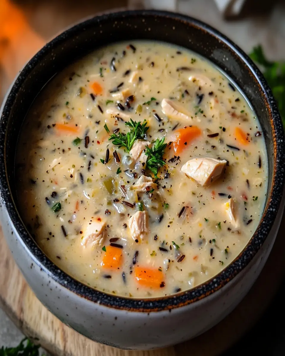 Chicken And Wild Rice Soup First Image First Image