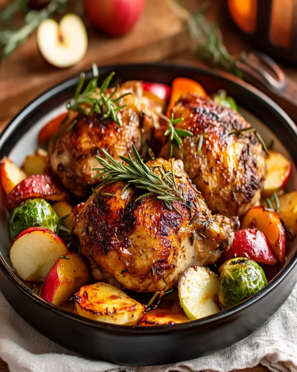 Rosemary Apple Cider Chicken First Image First Image