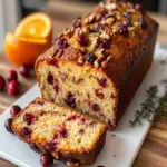 Orange and Cranberry Nut Bread First Image First Image