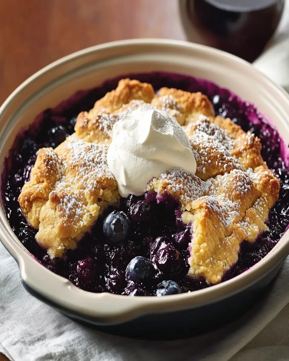 Blueberry Cobbler First Image First Image