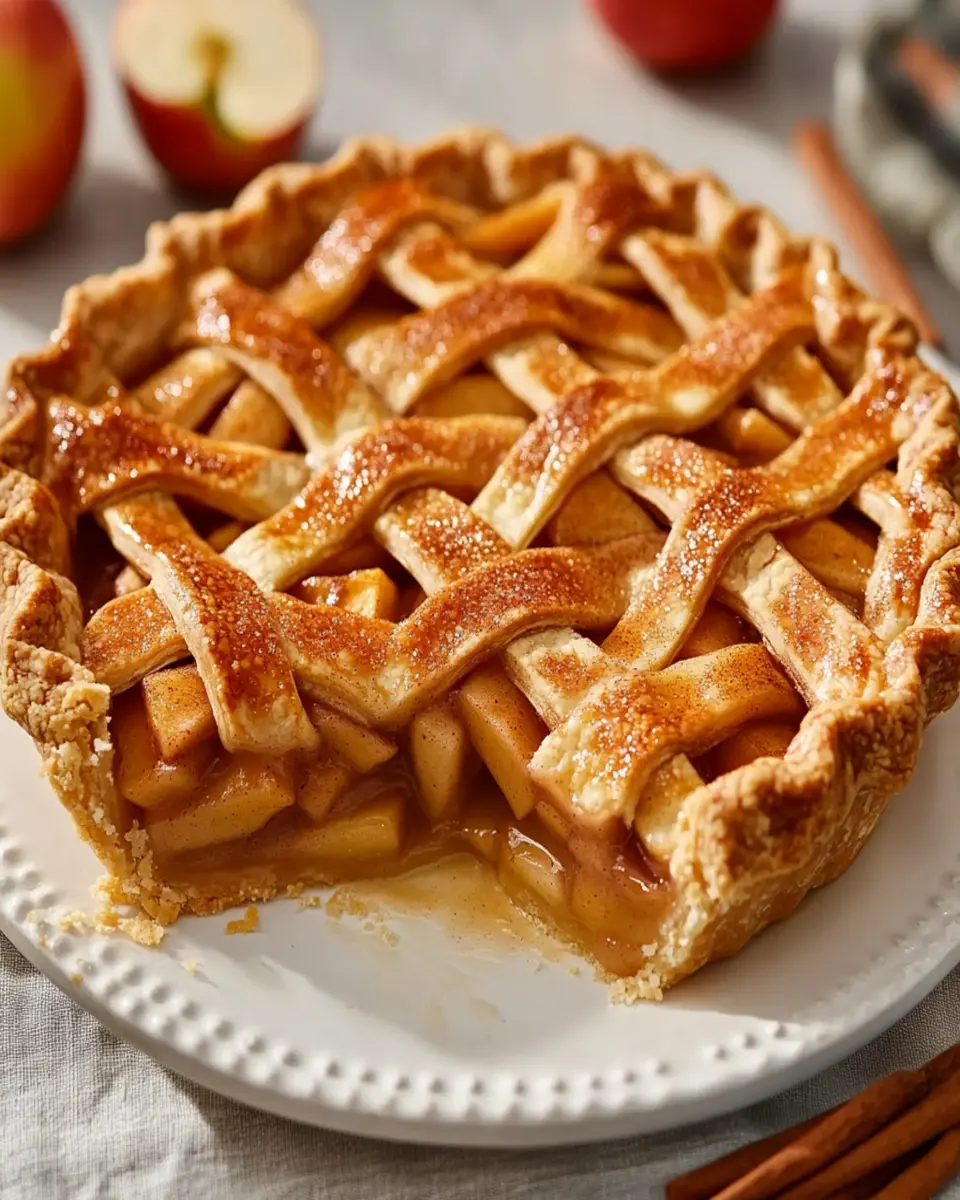 Classic Apple Pie First Image First Image
