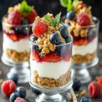 Cheesecake Berry Parfaits First Image First Image