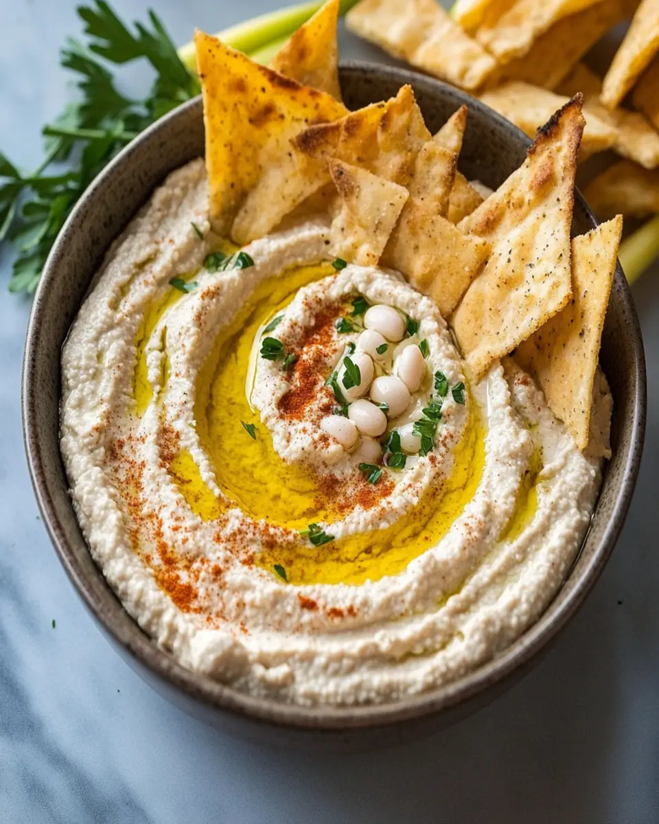 Creamy White Bean Hummus First Image First Image