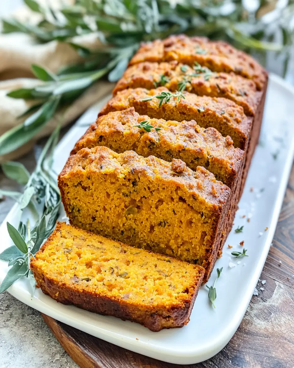 Butternut Squash Herbed Quick Bread First Image First Image