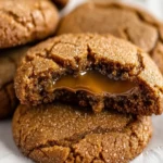 Caramel-Stuffed Ginger Cookies First Image First Image