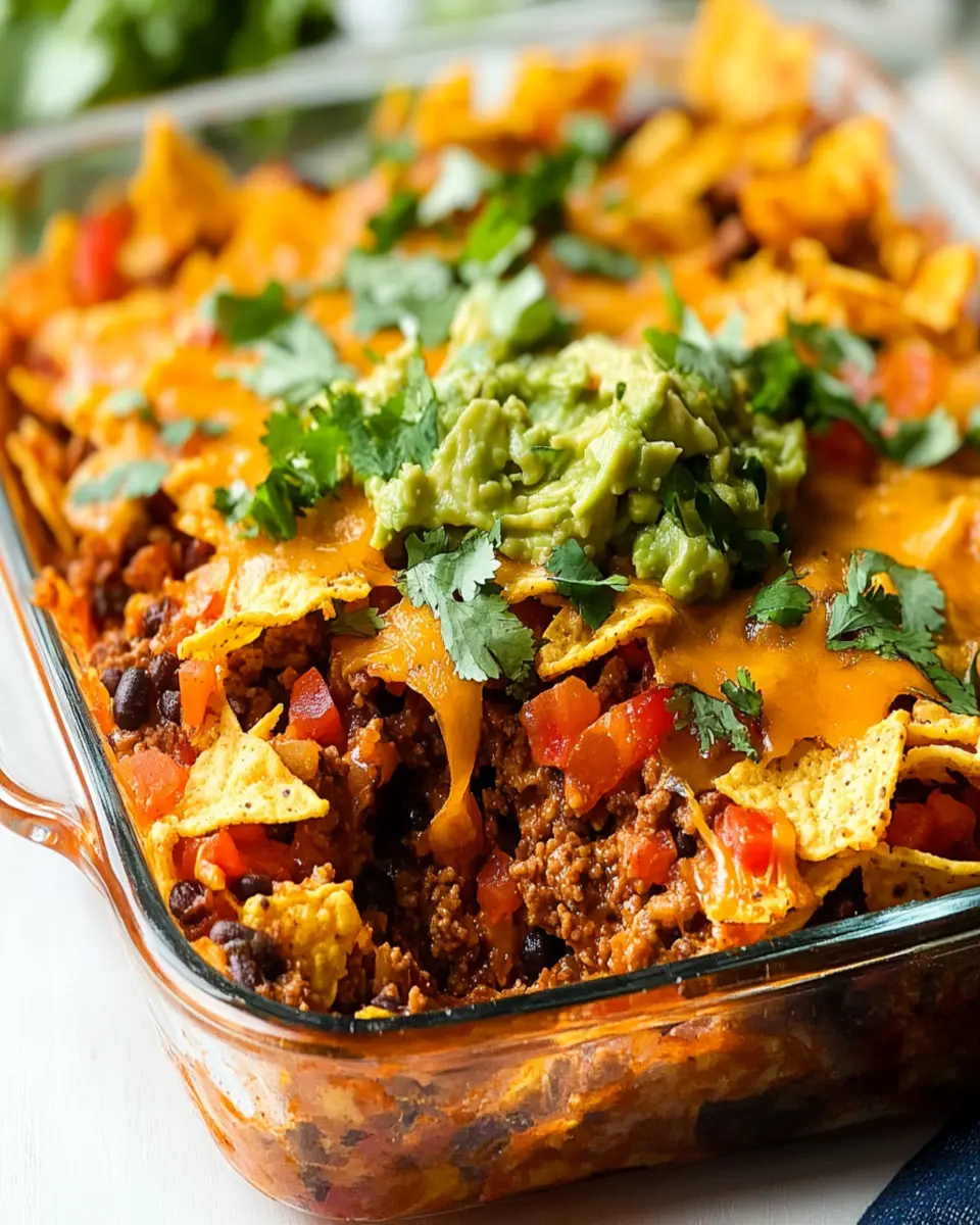 Walking Taco Casserole Recipe First Image First Image