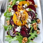 Roasted Beet Salad with Goat Cheese First Image First Image