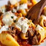 Ricotta Beef Stuffed Pasta Shells First Image First Image