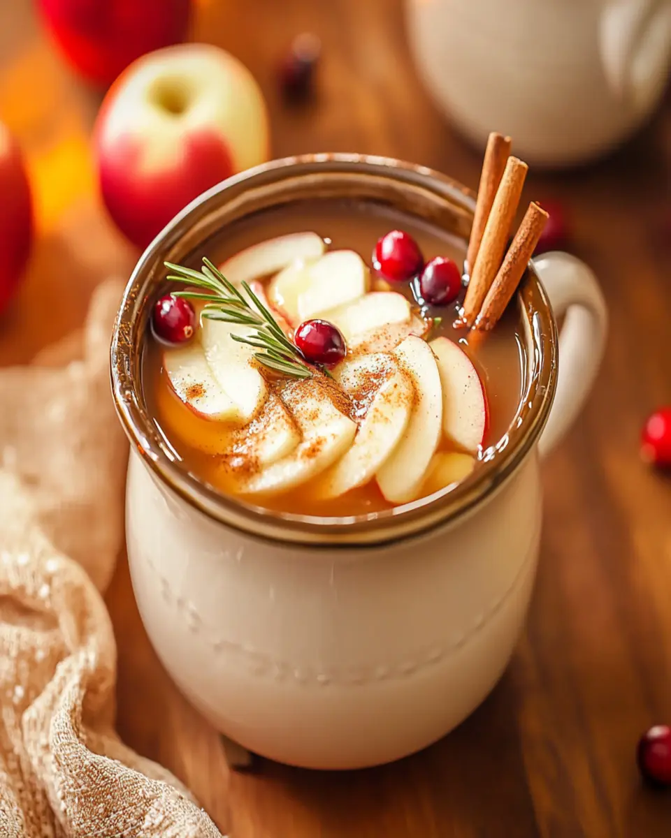 Slow Cooker Cranberry Apple Cider First Image First Image