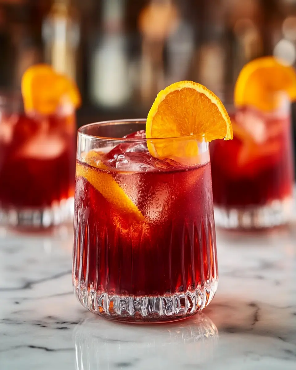 Non Alcoholic Negroni Recipe First Image First Image