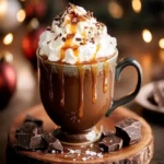 Slow Cooker Salted Caramel Hot Chocolate First Image First Image