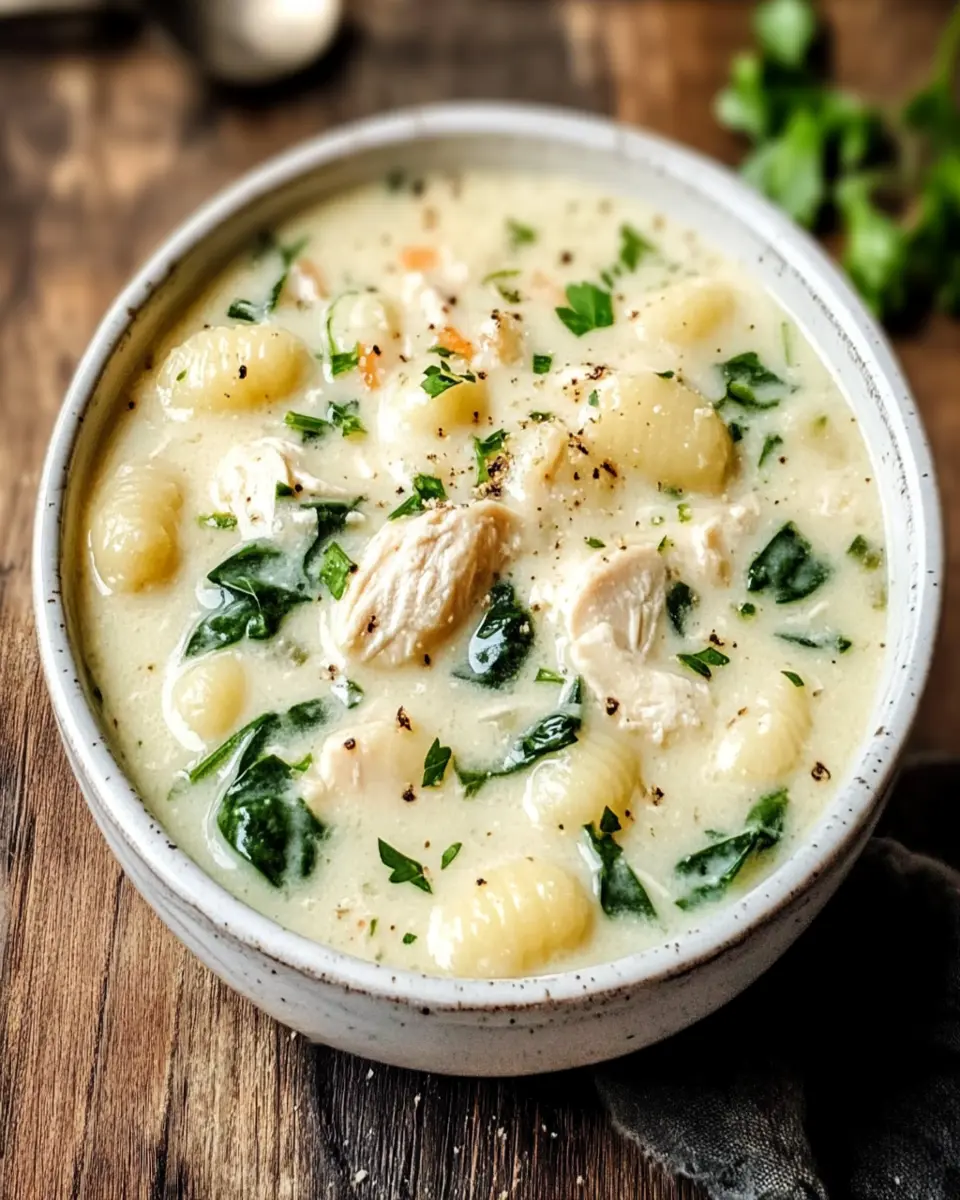 Chicken Gnocchi Soup First Image First Image