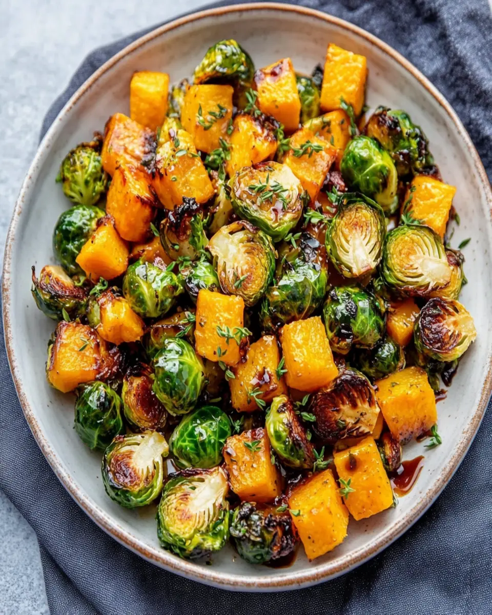 Brussel Sprouts and Butternut Squash First Image First Image