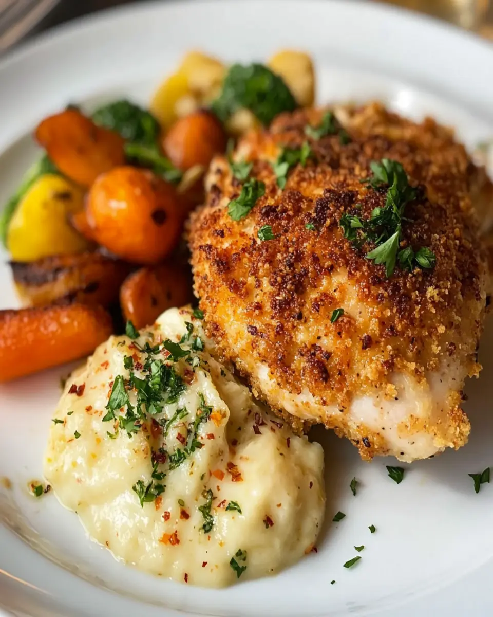 Parmesan Crusted Chicken First Image First Image