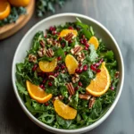 Winter Greens Salad with Orange Dressing First Image First Image