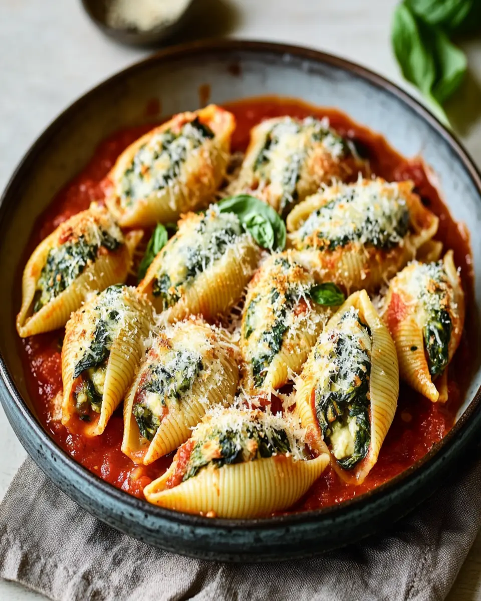 Spinach Stuffed Shells First Image First Image