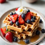 Whole Wheat Protein Waffles First Image First Image