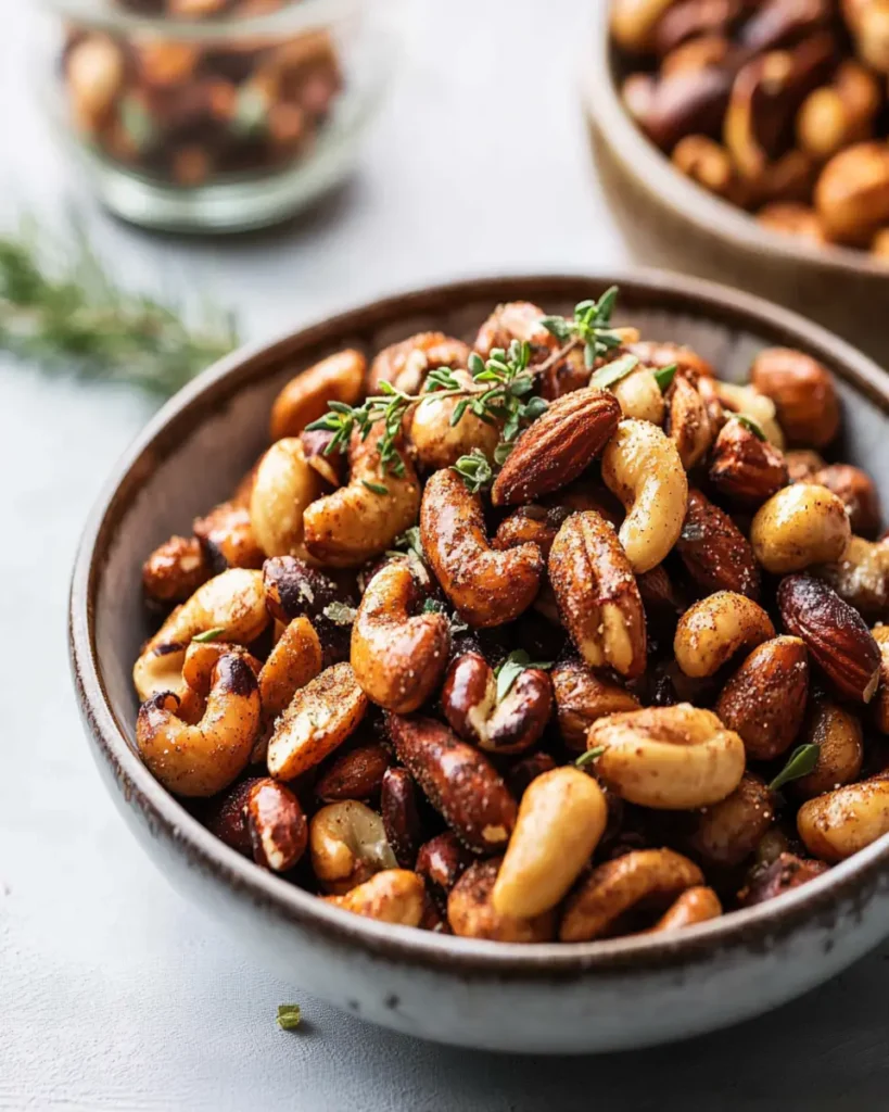 Homemade Spiced Nuts First Image First Image
