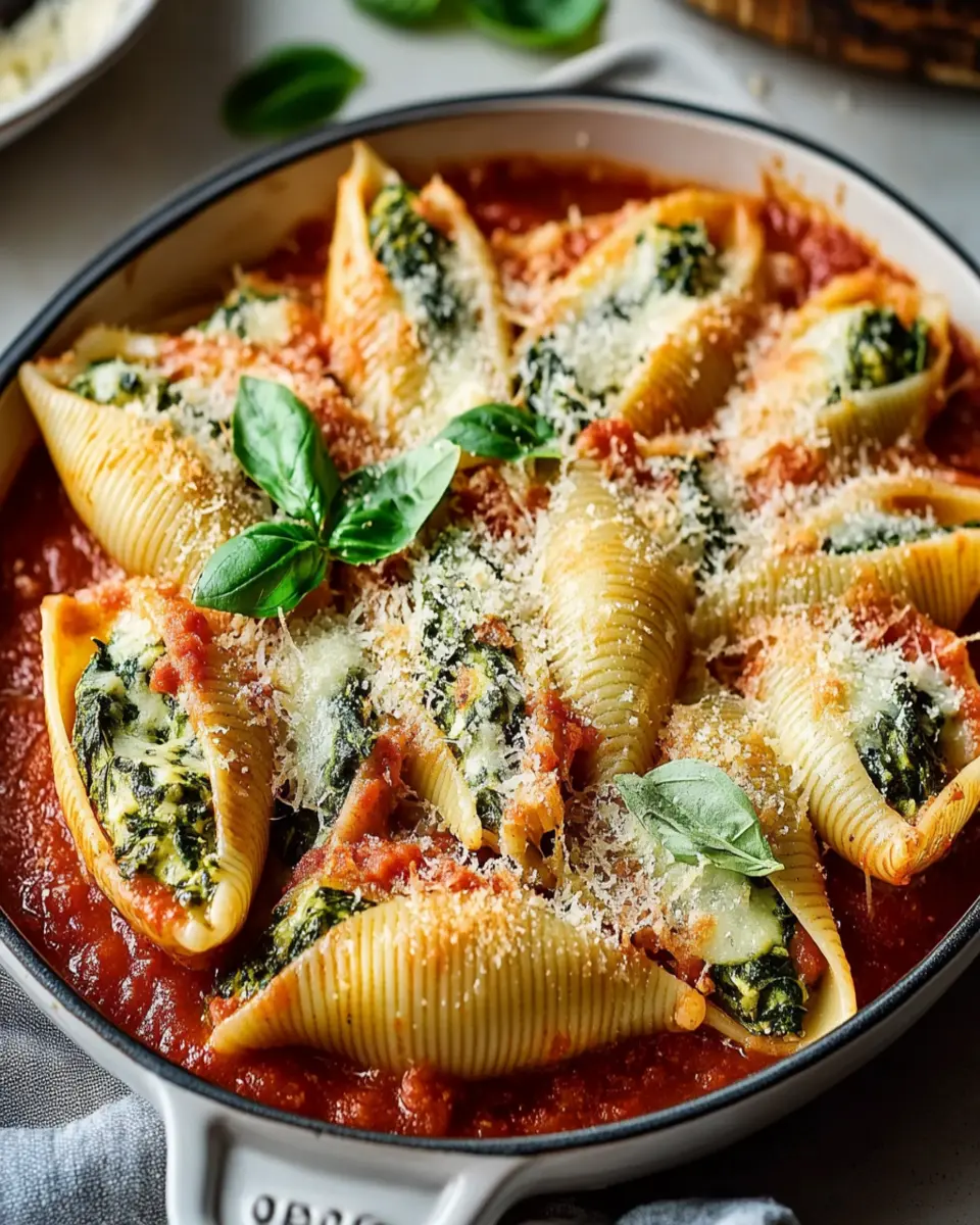 Spinach Stuffed Shells First Image First Image