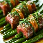 Green Beans Wrapped in Beef First Image First Image