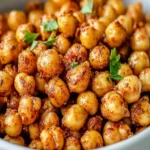 Homemade Spicy Roasted Chickpeas First Image First Image