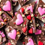 Valentine’s Day Chocolate Bark Recipe First Image First Image