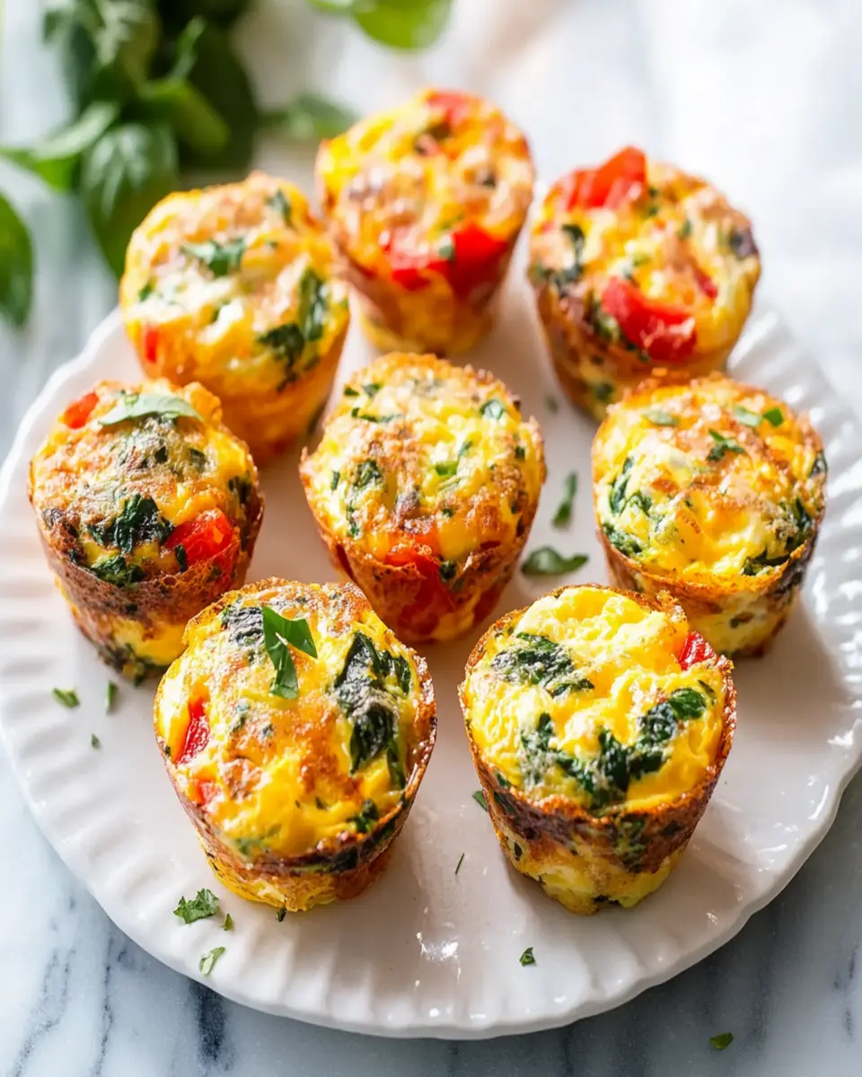 Egg and Veggie Breakfast Muffins First Image First Image