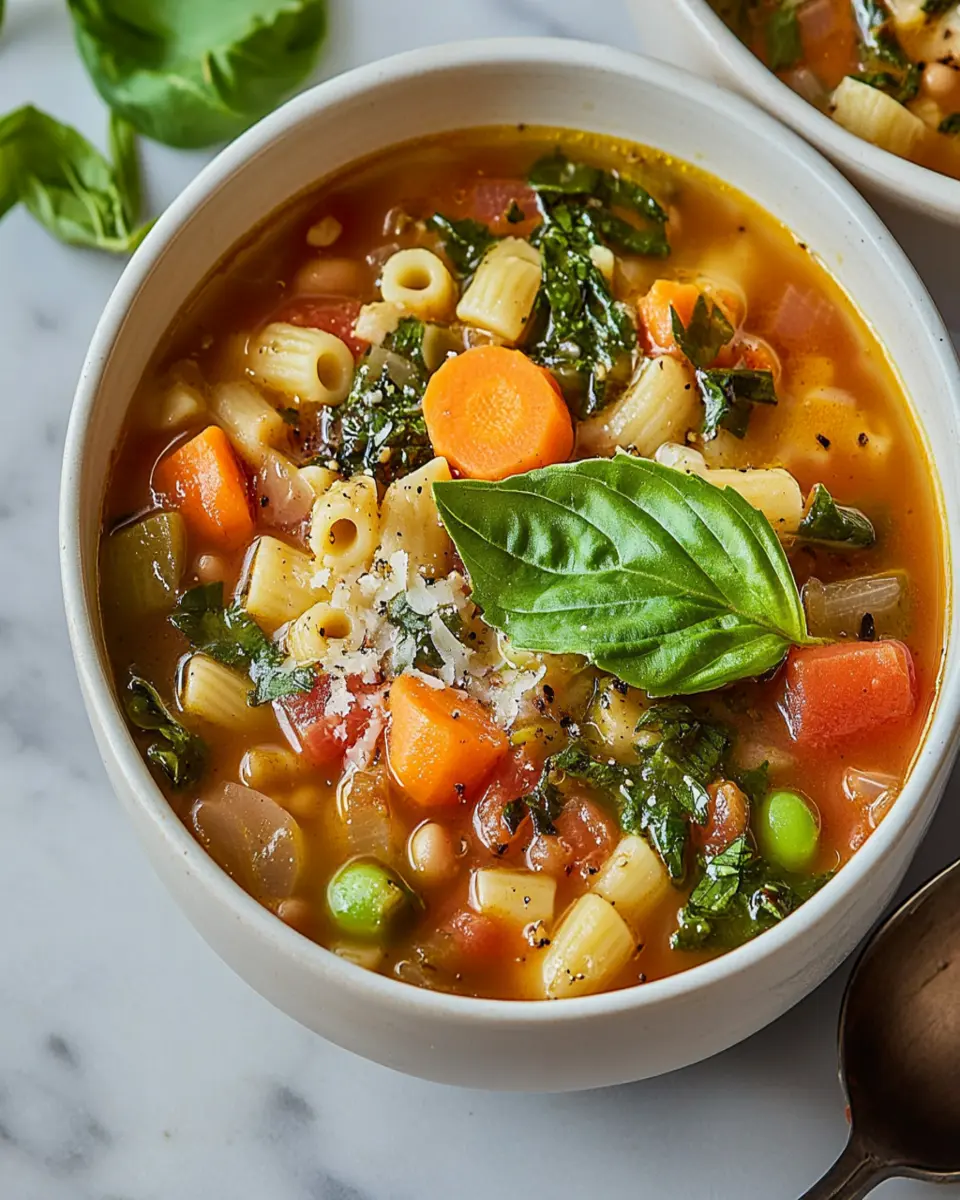 Classic Minestrone Soup First Image First Image