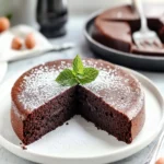 Healthy Flourless Chocolate Cake First Image First Image