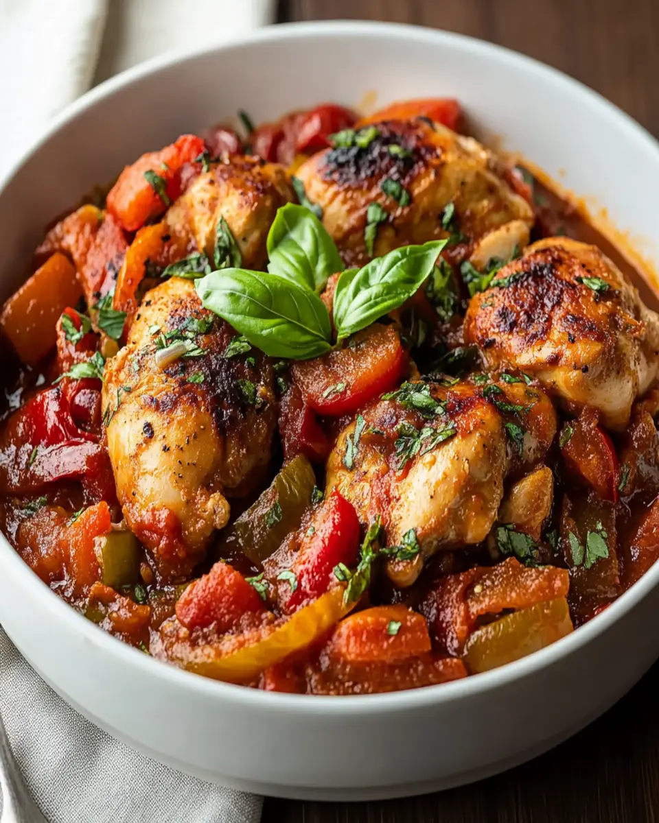 Chicken Cacciatore First Image First Image
