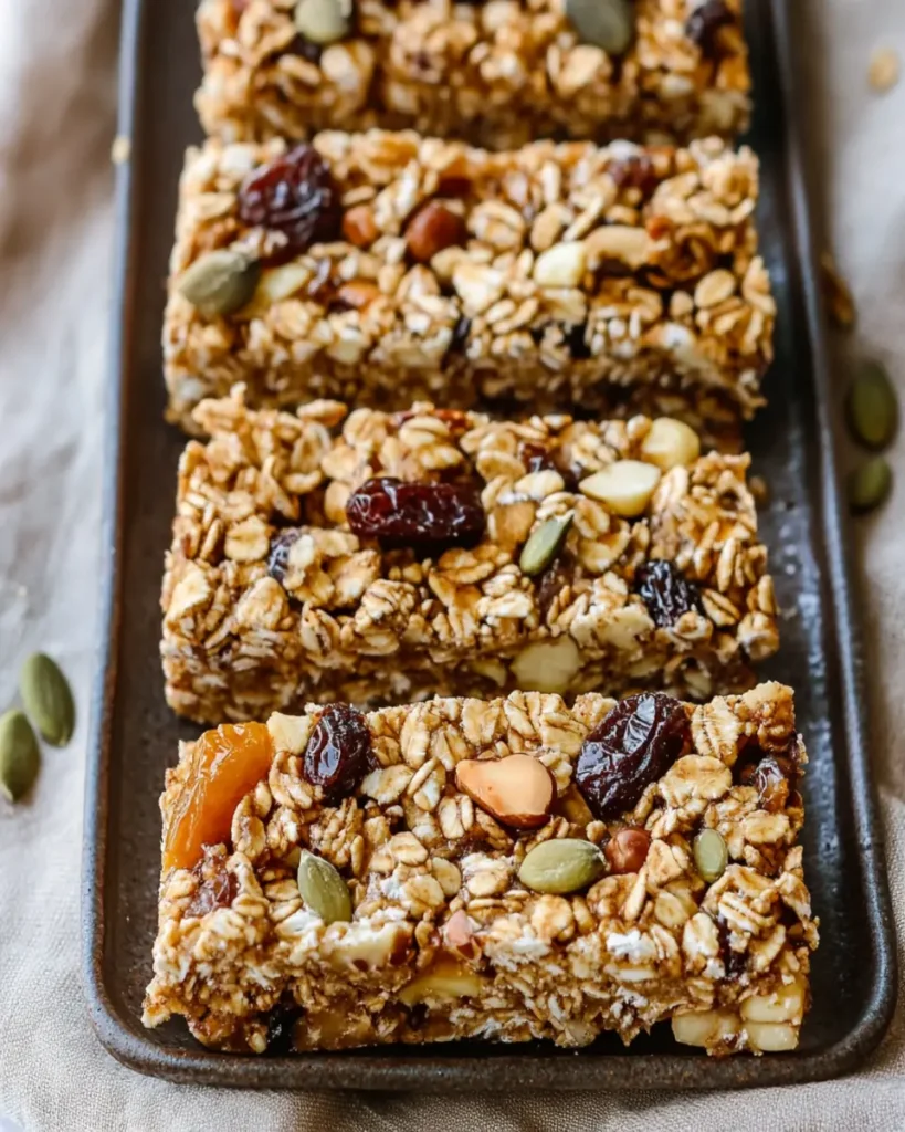 Homemade Granola Bars First Image First Image